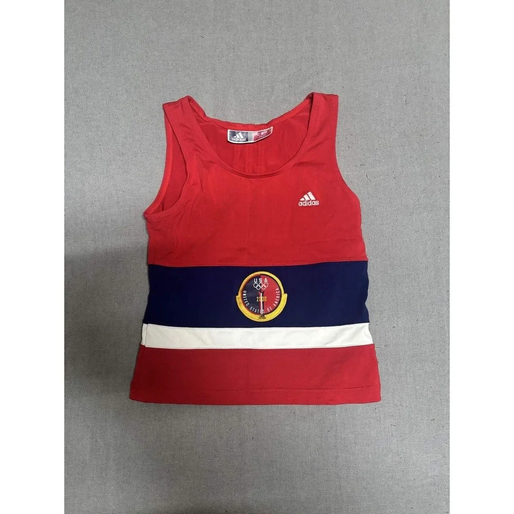 Adidas Men Size Small 2000 USA Olympic Team Tank Top